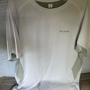 Columbia Omni-wick Evap white T-shirt